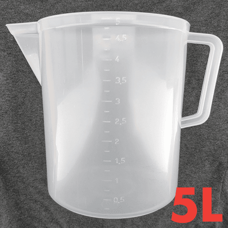 5L graduated brewery jug
