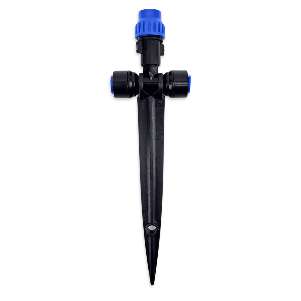6.35mm push-in adjustable dripper with removable spike, 10 pack