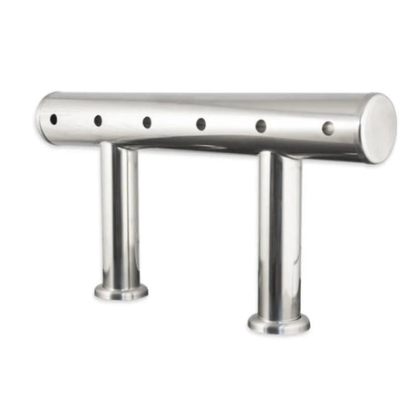 6 Tap TT Bar Brushed Stainless Font Kit (without Taps) - Distillery King Australia