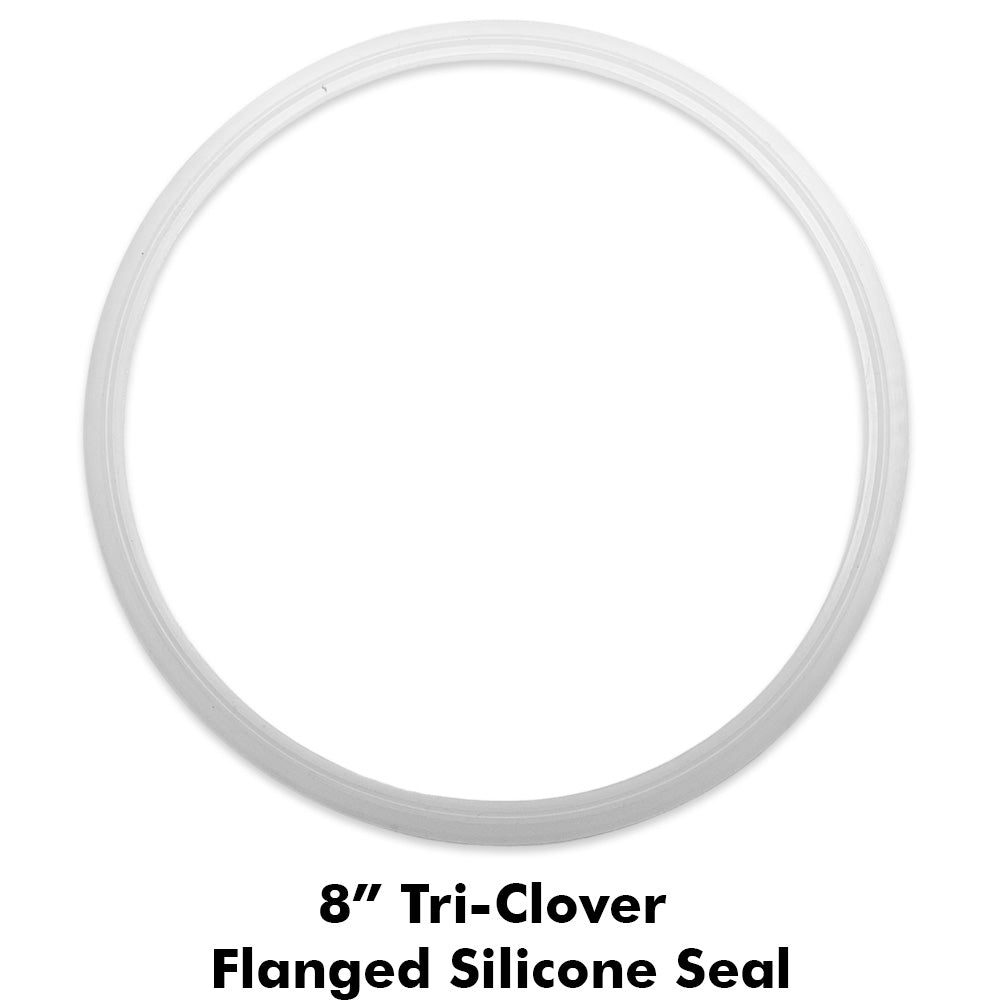 8 Inch TC Flanged Silicone Gasket Seal