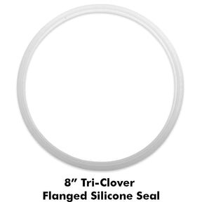 8 Inch TC Flanged Silicone Gasket Seal