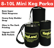 Glow in the dark mini keg parka 8L-10L