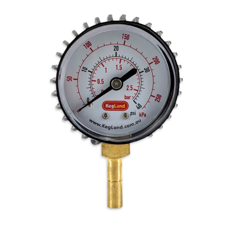 8mm push-in pressure gauge, 0 to 40psi