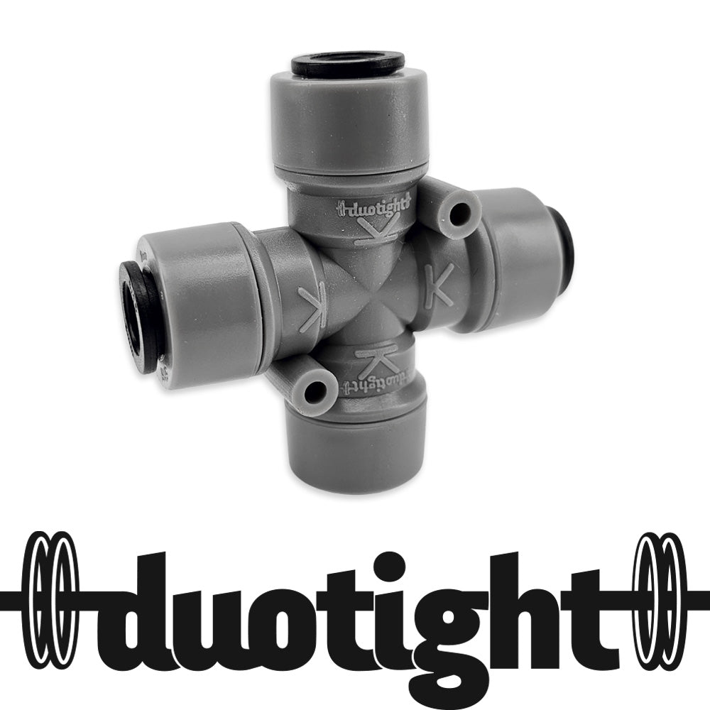 duotight 8mm Cross Adaptor Splitter