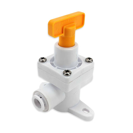 8mm duotight inline regulator with yellow adjustment handle