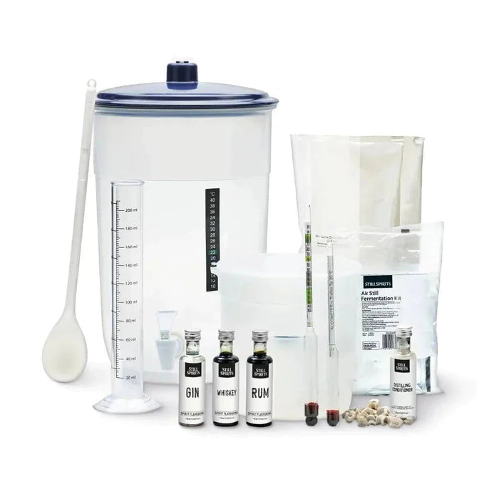 STARTER PLUS KIT Air Still Pro Complete Distillery Kit + FREE Top Shelf Essence 4 Pack + FREE Gin Botanicals