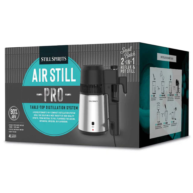 STARTER KIT Air Still PRO Complete Distillery Kit + Copper Parrot Head