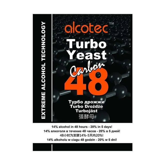 Yeast Alcotec 48 with Carbon