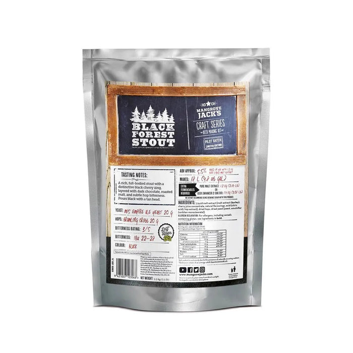 Black Forest Stout Mangrove Jack's Craft Series - 2.5kg