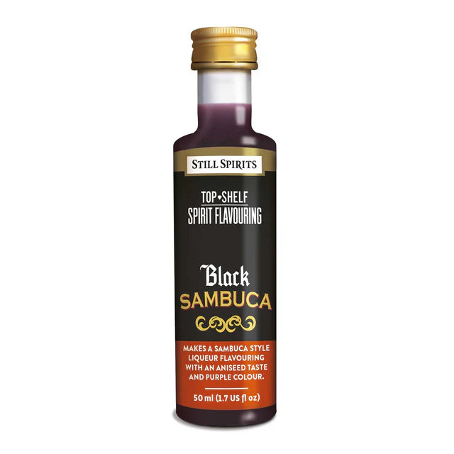 Top Shelf Liqueur Black Sambuca Essence