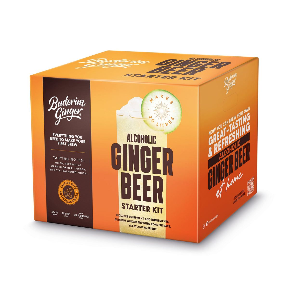 Buderim ginger beer starter kit