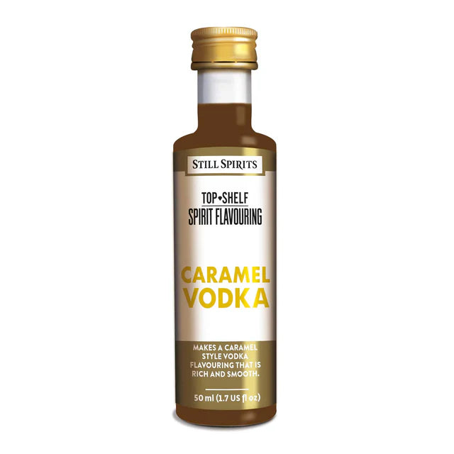 Top Shelf Vodka Caramel Vodka Essence