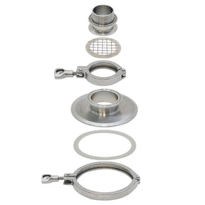Grainfather distilling lid with T500 reflux condenser attachment kit