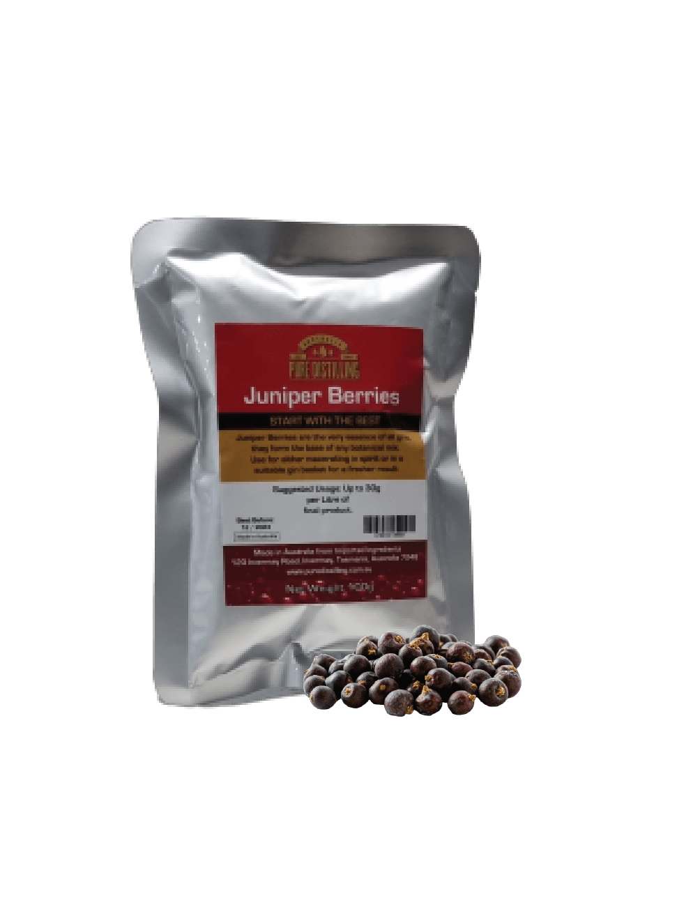Gin Botanicals Juniper Berries 100g