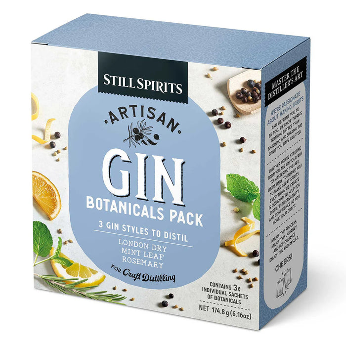 GIN MINI DISTILLERY KIT Air Still PRO Complete Distillery Kit with Gin Botanicals