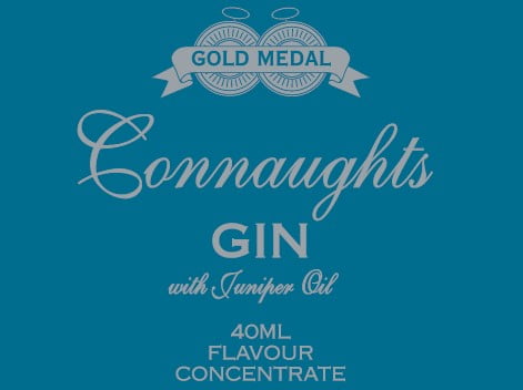 Gold Medal Collection Gin Connaughts 40mL Spirit Essence (Flavours 2.25L of Neutral Spirit)