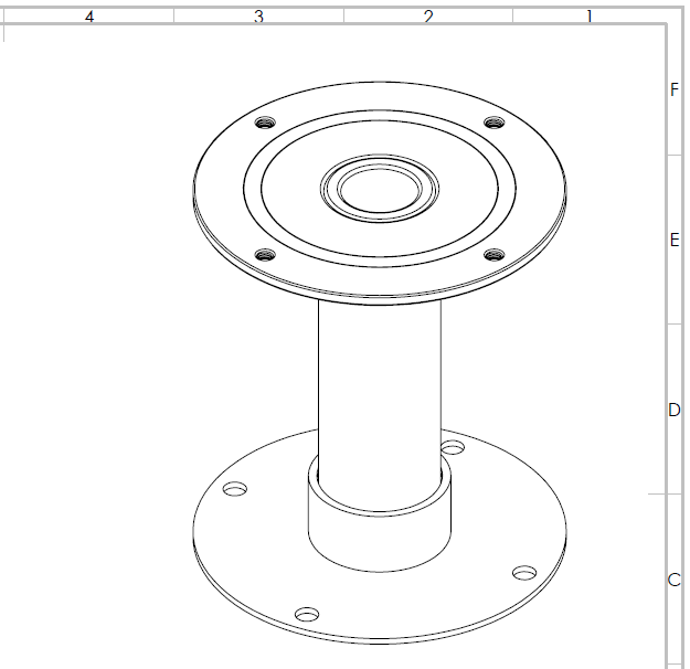 Kegmaster Kegerator Telescoptic Font Adaptor