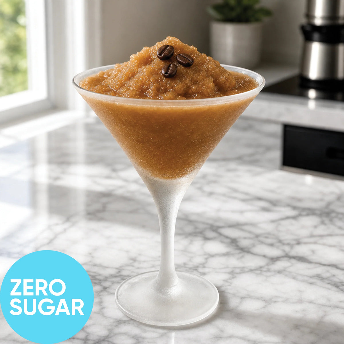 Frozen Zero Sugar Espresso Martini (Frappe) VINKA Slushy Cocktail Kit (2L)