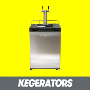 KEGERATOR KITS FOR HOME BREW AND COMMERCIAL KEGS