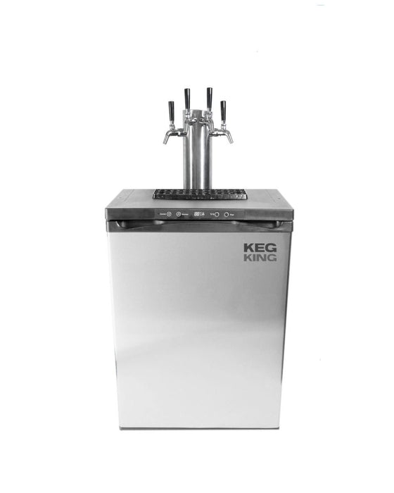 Kegmaster Premium Four Tap Kegerator