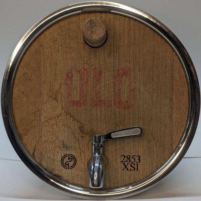 Oak Barrel 6.5L BadMo XS1 American Oak Ex-Single Malt Sherry Char 1 Badmotivator Legacy Barrel