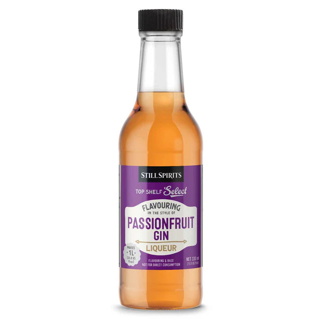 Top Shelf Select Liqueur Passionfruit Gin Essence