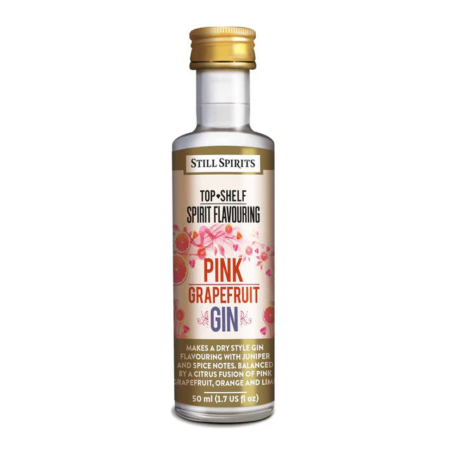 Top Shelf Gin Pink Grapefruit Gin Essence