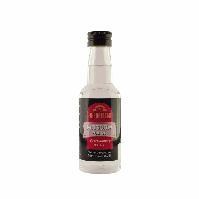 Pure Distilling Vodka Moscow Essence 50mL - Flavours 2.25L of Neutral Alcohol