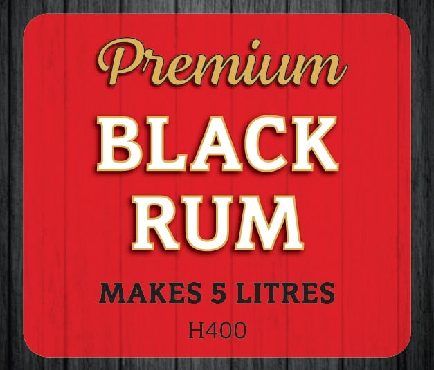 Spirits Unlimited Premium Rum Black Essence 50mL (Flavours 5L of Neutral Spirit)