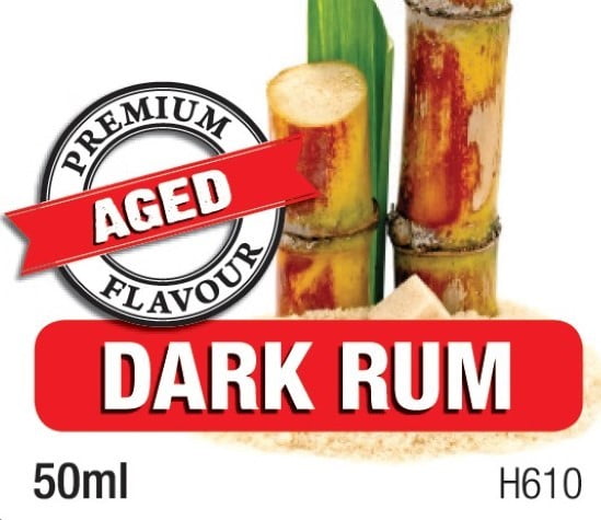 Spirits Unlimited Premium Aged Rum Dark Spirit Essence 50mL (Flavours 2.5L of Neutral Spirit)