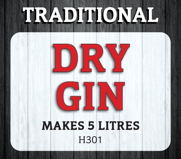 Spirits Unlimited Traditional Gin Essence 50mL (Flavours 5L of Neutral Spirit)