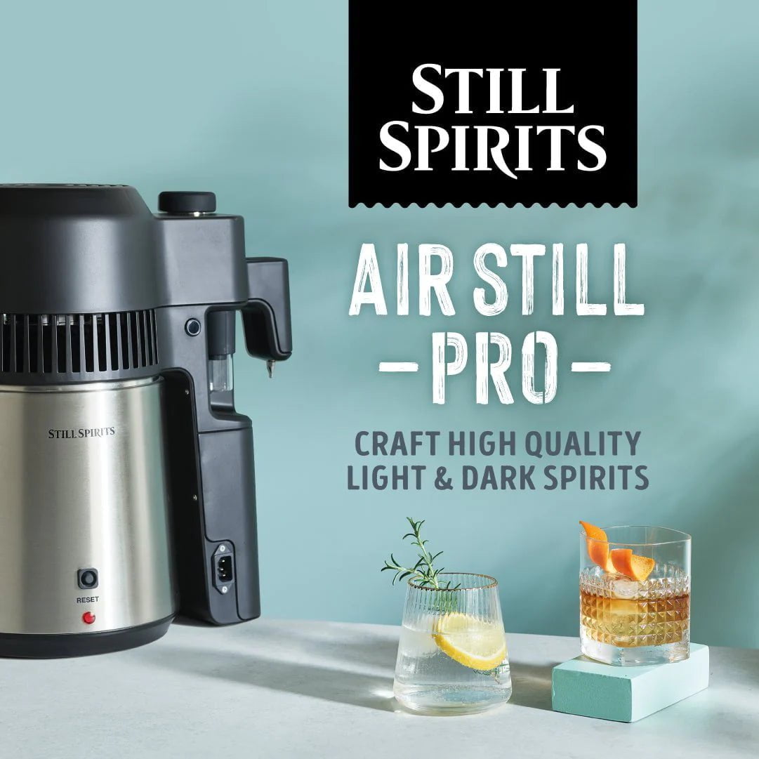 SHOW OFFER POSTER: Air Still Pro Complete Distillery Kit + FREE Copper Parrot