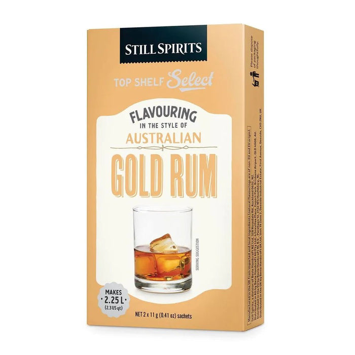 Still Spirits Classic Australian Gold Rum Top Shelf Select Essence (2 x 1.125L Sachets)