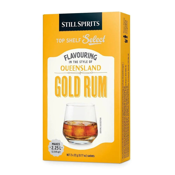 Still Spirits Classic Queensland Gold Rum Top Shelf Select Essence (2 x 1.125L Sachets)