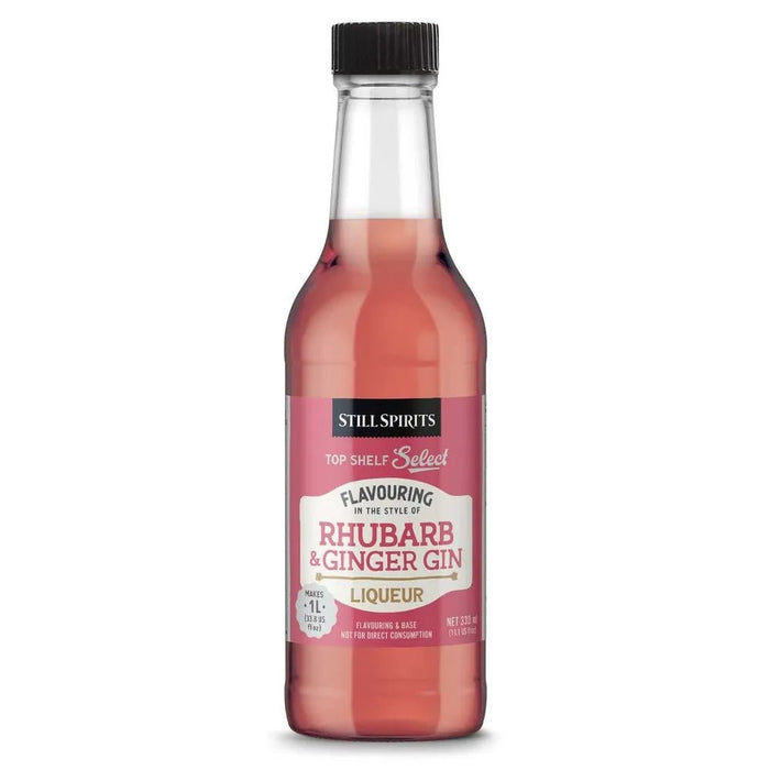 Top Shelf Select Liqueur Essence Rhubarb & Ginger Gin