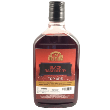 Top Ups Black Raspberry Liqueur Essence - Makes 1.125L