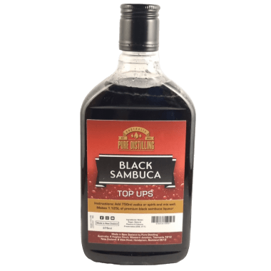 Top Ups Black Sambuca Liqueur Essence - Makes 1.125L