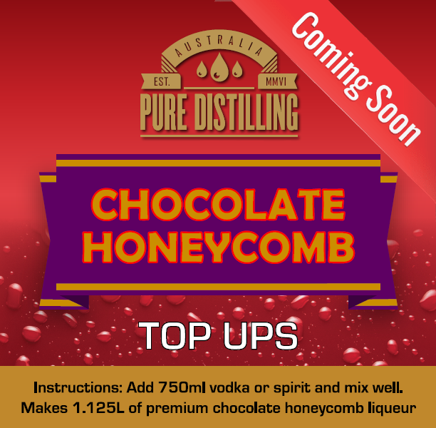 Top Ups Honeycomb (NEW!) Liqueur Essence (Makes 1.125L using 750mL of Neutral Spirit)