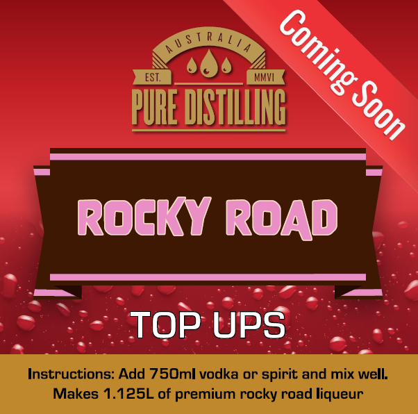 Top Ups Rocky Road (NEW!) Liqueur Essence (Makes 1.125L using 750mL of Neutral Spirit)