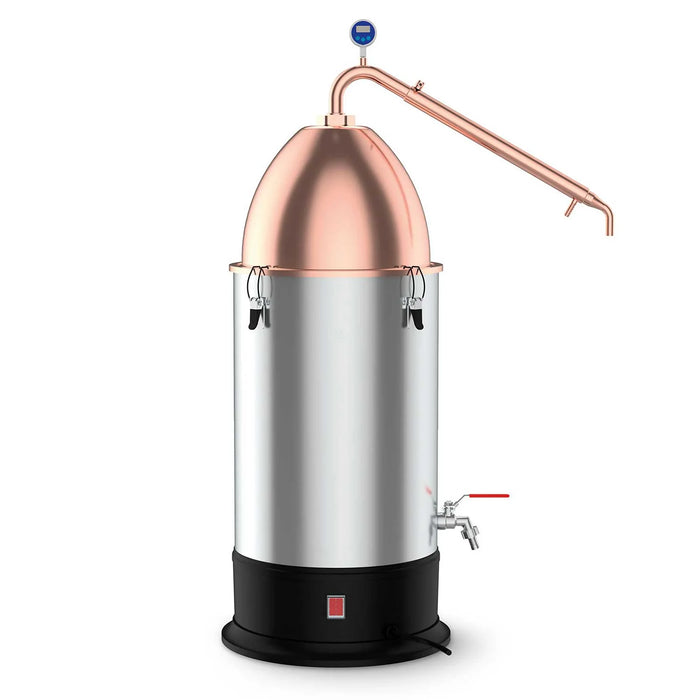 CRAFT SUPER STARTER KIT with Next Generation Still Spirits Turbo 500 (T500) Copper Condenser & Alembic Pot Condenser Distillery Kit *BEST VALUE*