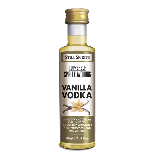 Top Shelf Vodka Vanilla Vodka Essence