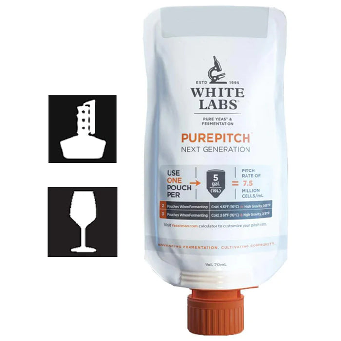 White Labs Liquid Yeast WLP800 Pilsner Lager Yeast - PurePitch Next Generation (Special Order - up to 5 weeks for dispatch)