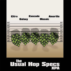All Grain Recipe Kit - XPA - The Usual Hop - Specs - Distillery King Australia