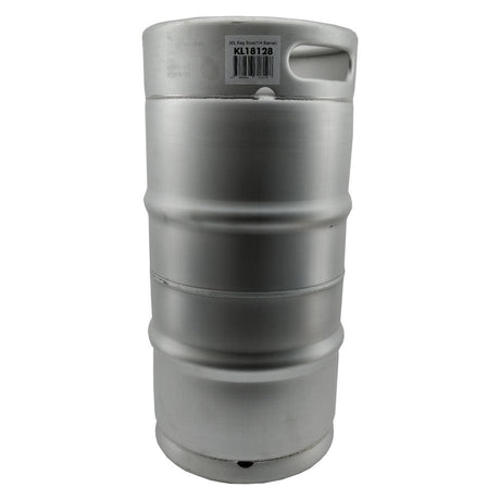 All stainless 30L commercial keg without spear