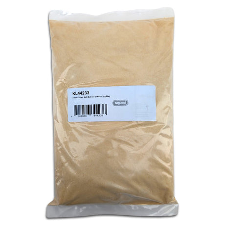 Amber dried malt extract 1kg bag