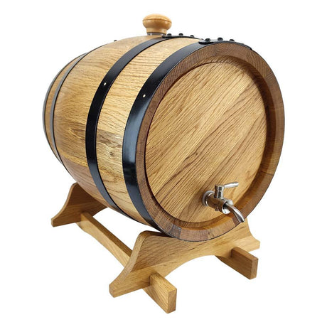10L American White Oak barrel, medium toast