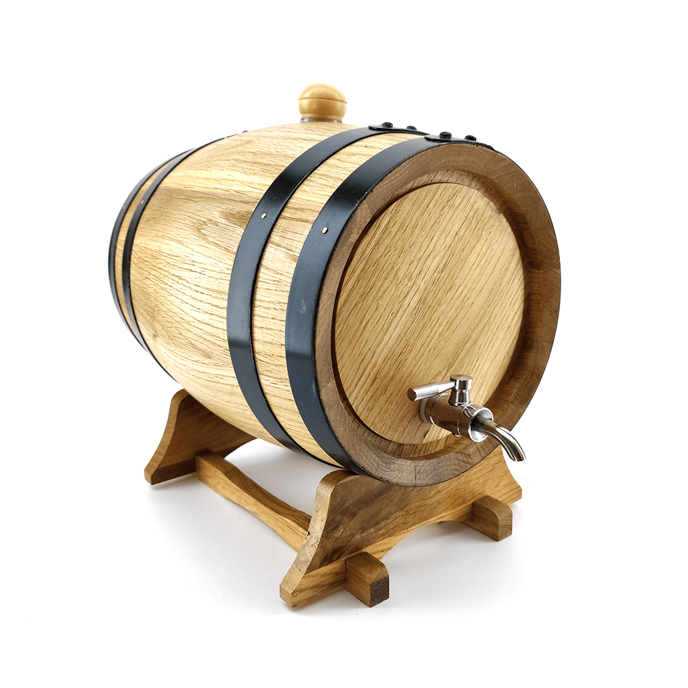 5L American White Oak barrel, medium toast