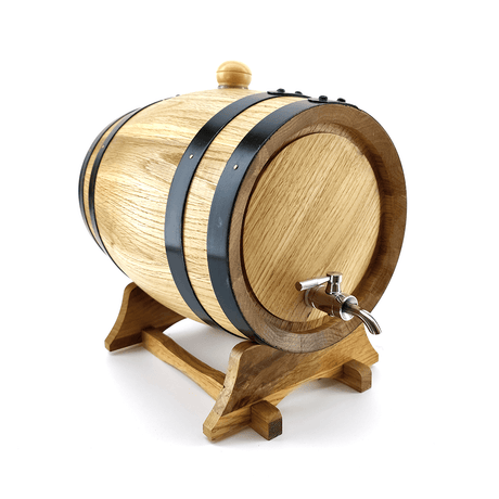 5L American White Oak barrel, medium toast