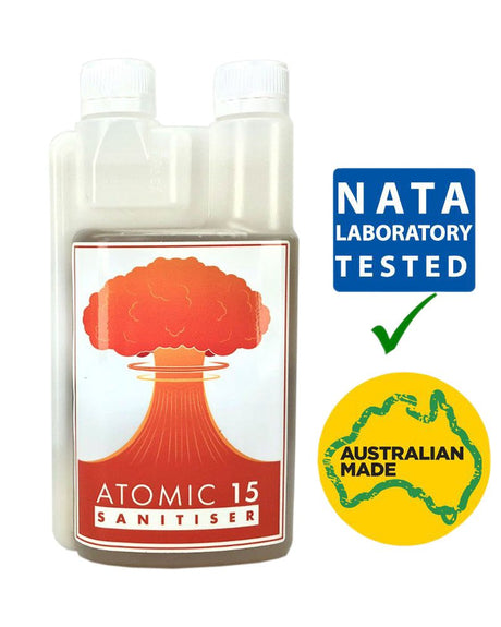 Atomic 15 Foaming Sanitiser - No Rinse