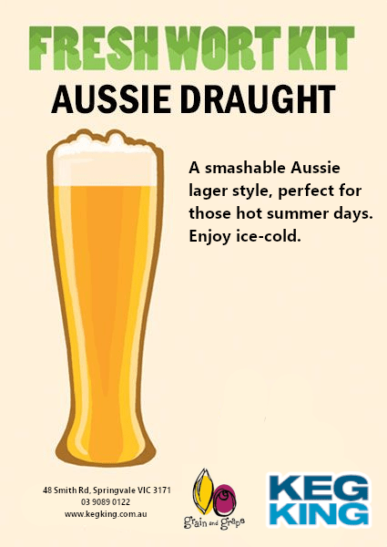 Aussie Draught fresh wort kit